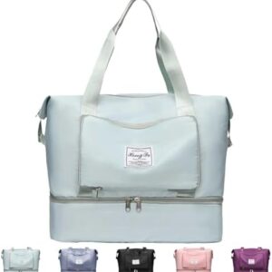 Travel Duffel Bag for Women, Foldable Gym Bag, Weekender Overnight Bag, Large Waterproof Handbag Travel Gym Yoga 2024 C