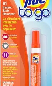 Tide Stain Remover for Clothes, To Go Pen, Instant Spot Remover for Clothes, Travel & Pocket Size, 1 Count