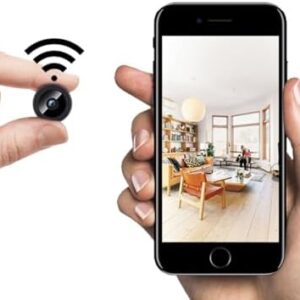 Spy Camera 1080P WiFi Hidden Camera Wireless Indoor Secret Camera Mini Nanny Spy Cam Home Security Surveillance Camera Micro Small Monitor Video Camera with Motion Detection App Control