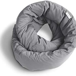 Huzi Infinity Pillow - Travel Neck Pillow - Versatile Soft 360 Support Scarf - Machine Washable - Home Travel Flight Road Trips