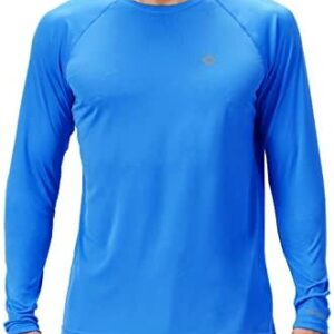 NAVISKIN Men's Rash Guard Shirts Swim Shirts UPF 50+ UV Sun Protection Long Sleeve Shirts Lightweight Quick Dry